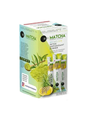 ماتشا أناناس وليمون علبة 20 باكيت