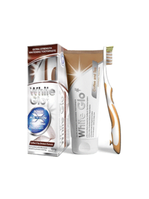 معجون أسنان وايت جلو بروفيشنال تشويس لتبييض الأسنان مع حماية من التسوس بالفلورايد، تركيبة تبييض فعالة للغاية، مقاومة للتآكل، 150 مل + فرشاة وايت جلو تبييض عميق 150 ملل