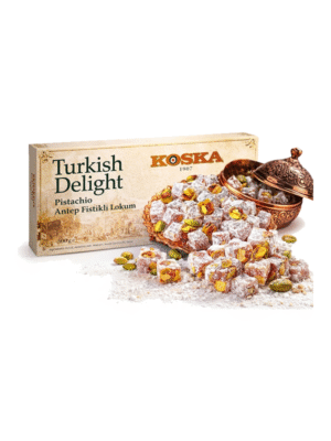 حلقوم تركي فاخر بالفستق العنتابي – 500 جرام