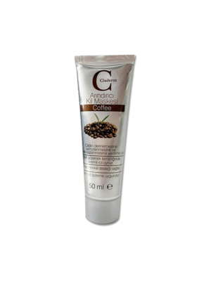 ماسك الطين للوجه بالقهوة من كلاديرم (Claderm) - 50 مل
